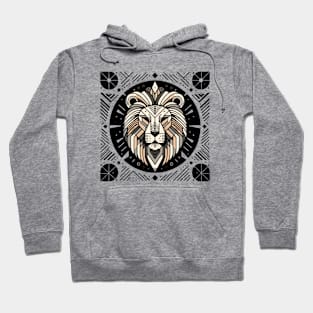 Abstract Animal Lion 1 Hoodie